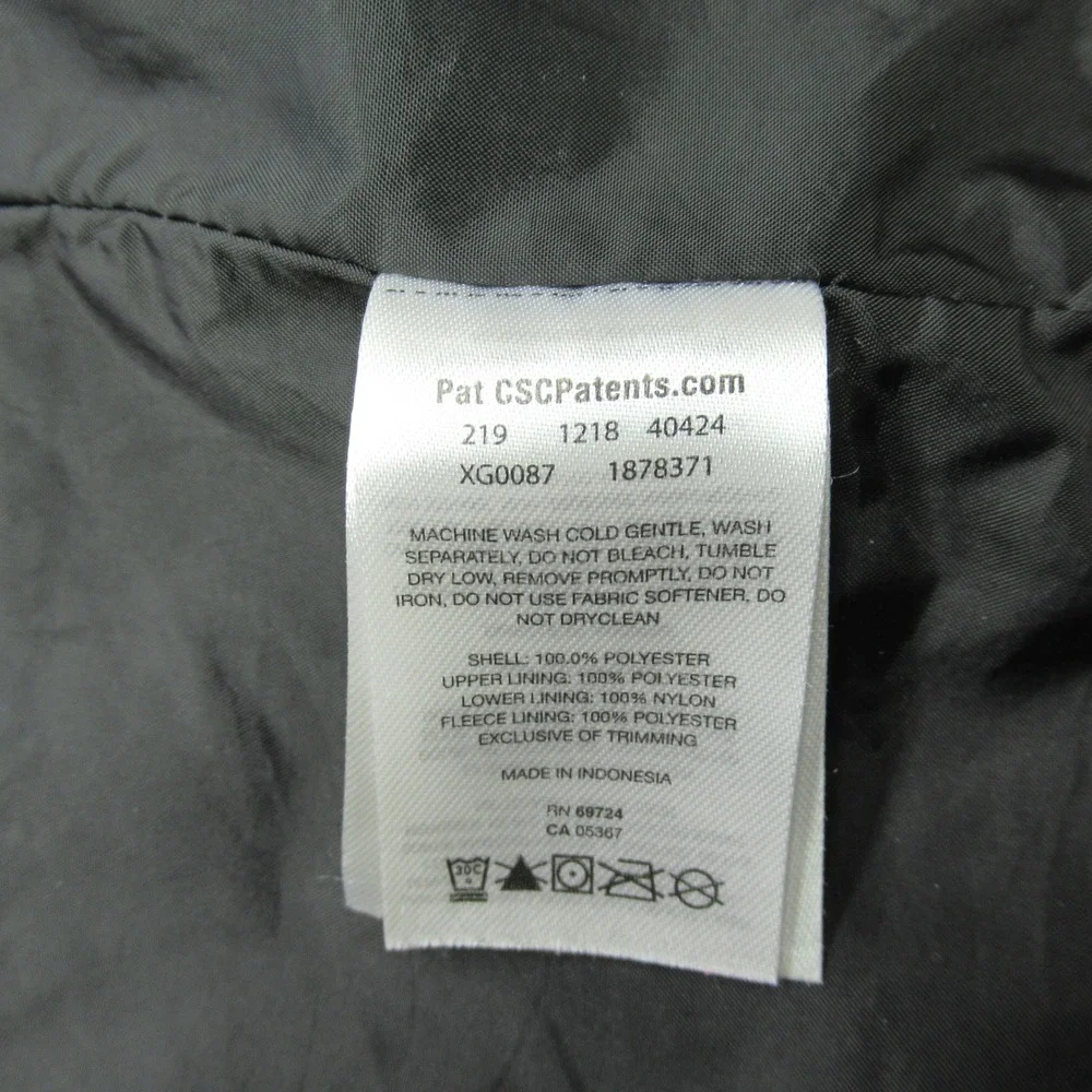 Columbia Jacket Kids Small 7/8 Black Hood 3in1 Shell OmniHeat Thermal Waterproof
